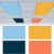 VIHOSE 4 Pcs Fluorescent Light Covers, 4×2 Feet Classroom Magnetic Light Cover Fluorescent Lights Shade Ceiling Lights Filters for Office Classroom Home Drop Ceiling (Plain,Blue Orange)