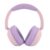 Vikye Kids Bluetooth Headphones, Colorful LED Lights Wireless On Ear Headphones with Volume Limit, 25H Playtime for Children Teens Travel (Pink)