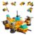 Vilbocr 136-Piece Urban Engineering Building Blocks Set – Build 7 Cool Models: Construction Airplane, Vehicles, Submarine & More | STEM Toys for Kids Ages 6-12 | Creative Gift for Boys & Girls