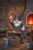 Village Blacksmith Gnome Wooden Jigsaw Puzzle 500 Pieces for Adults Anvil Horseshoe Hammer and Furnace Fire Rustic Fantasy Workshop Puzzle Gift for Fantasy Decor Lovers Home Decor