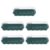 VILLCASE 5pcs Plastic Germination Trays with Covers for Vegetables and Small Plants, Sturdy Nursery Trays for Home Gardening, Facilitates Observation and Creates Growing Environment