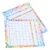VILLFUL 50 Sheets Reward Punch Cards for Classroom Incentive Charts with Star Stickers, Easy to Use Paper Chore Charts for Daily Classroom Routines and Behavior Management