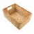VILSSOVY Water Hyacinth Storage Basket with Handles, 14.2 x 10.2 x 6.7 in