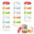 VINATO 18 x Food Storage Containers with Lid, 120 ml Small Containers with Lids Plastic, Food Container Set, Freezer Containers Small, Stackable
