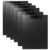 VINATO Set of 6 A4 Clipboard, Rigid Folder with Pliers, A4 Document Folder, Double 360° Swivelling Pliers, Clip Boards with Lid, Lightweight Document Holder for Office, Building, School