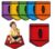 Vindany 12 Pack Crayon-Shaped Classroom Rug for Kids, Non-Slip Carpet for Classroom Seating, Sit Spots Floor Mats for Preschool Kindergarten Daycare, Flexible Seating for Learning & Circle Time