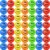 Vinsot 40 Pcs Stress Balls Bulk for Kids Adults 2.5 Inch Colorful Smile Face Sensory Stretchy Fidget Toys Foam Stress Relief Gift for Office Classroom Prize Basket Stuffers Carnival Bag Pinata Fillers