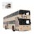 Vintage Berlin Double-Decker Bus Building Block 3953PCS City Transit Model