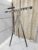 Vintage Brass Telescope Chrome Finish Nautical Floor Standing Wooden/Brass Adjustable Tripod Brown Leather Wrap Handicarft Double Barrel Collectibles 64” Antique Spyglass Marine Design