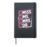 Vintage dad 2026 saying Leveled up to Daddy Hardcover Journal, Black