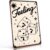 Vintage Dice Feeling 777 Aluminum Metal Sign, 8X12 Inch, Retro Wall Decor for Man Cave, Bar, Garage, Gambling Enthusiasts
