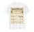 Vintage Dragonfly Species Collection Scientific Nature Art T-Shirt