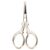 Vintage Embroidery Scissors, Stainless Steel, 3.94 Inch(Gold)