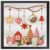 Vintage Farmhouse Christmas Stamped Cross Stitch Kits for Adults Beginners