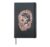 Vintage Gothic Girl Star Tattoo Hardcover Journal, Black