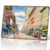 Vintage Metal Signs Downtown Street View Art Wall Decor 8×12 In