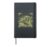 Vintage Overstimulated Duck Daisy OVERSTIMULATED Hardcover Journal, Black