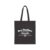 Vintage Panther Logo Tote Bag | Black Cotton Canvas Shopper (Black,15″x16″)
