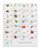 Vintage Style Vietnamese Alphabet Chart Poster Language Learning Wall-Art Home Decor(Framed,12x18inch(30x45cm))
