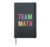 Vintage TEAM MATH Competition School Teacher Cool STEM Class Hardcover Journal, Black