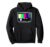 Vintage Television Tube TV Test Pattern Pullover Hoodie