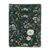 Vintage Wildflower Book Sleeve, Floral Book Pouch Protector Zipper Cover