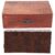 Vintage Wood Alphabet and Number Stamps Kit, 70Pcs DIY Scrapbooking Stamper Set with Wooden Storage Box, for Craft Lovers, Kids, Teachers, Artists, and Classroom Projects