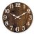 Vintage Wood Grain Silent Wooden Clock 10/12 Inch Kitchen Bedroom Decor Mdf407 14 Inches
