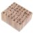 VINTORKY 42 Pcs Letter and Number Stamp Kit with Breech Wood and Rubber Material Comfortable Grip and Easy Ink Cleaning for Creative Projects and Pen Pal Letters Vintage Style for Artists