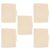VINTORKY Manila Paper File Folders Spacious Design for Efficient Organization and Protection of Paperwork and Homework Documents 5pcs Beige for Business and Office Use