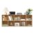 Vintoro Solid Wood Shelves, Wooden Cube Shelf Bookcase for Home Storage