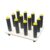Vinyl Roll Storage Cart, Mobile Rack for Craft Media Rolls, Heavy Duty Holder with Wood Board and Wheels, 12 Posts for 2-3 Inch Core Rolls, Print Shop Organizer
