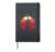 Violin Retro Sunset – Vintage Violin Instrument Lover Hardcover Journal, Black