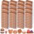 VioraWhite 144 Pcs Air Dry Clay Bulk 76 oz Mardi Gras Soft DIY Modeling Clay Kit Magic Foam Crafts for Sculpting Kids Gifts Party School Supplies for Crafts Artistic Project(Light Brown)
