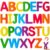 VioraWhite 26 Pcs Food Grade Silicone Magnetic Letters (Sealed Magnet, CPC Certified) Toddler Fridge Bulk ABC Educational Learning Toy for Baby Kid Girl Boy Gift(Rainbow Color,Letter)