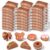 VioraWhite 40 Pcs 21oz Air Dry Clay Bulk Modeling Ultra Lightweight Foam Modeling Clay for Kids Adults Magic DIY Crafts Party Arts and School Project Gifts Supplies(Light Brown)
