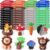 VioraWhite 72 Pcs 38oz Air Dry Clay Bulk Modeling Ultra Lightweight Foam Modeling Clay for Kids Adults DIY Gifts Party Arts Crafts and School Project Supplies(Cute Colors)