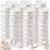 VioraWhite 72 Pcs Air Dry Clay 2.4lb Modeling Clay Kit Soft & Stretchable Magic Foam for Kids DIY Molding, Arts & Crafts, Boys Girls Party Favors, Cosplay Sculpting Supplies(White)