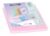 Viquel – A4 200 View Display Book – Customisable Document Holder – 100 Smooth Quality Pockets – Pastel Pink