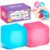 VISCOO 2 Pack Stress Cube, Slow Rising Ice Cube Squishy for Anxiety Relief