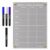 Visibly Weekly Meal Planner Dry Erase Board, 9 x 12