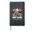 Visit Japan Mount Fuji Koi Wave Cultural Artwork Hardcover Journal, Black
