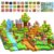 VISREFUR Magnetic Blocks 140PCS Building Cubes for Boys Girls 3+, Build Mine Magnet Adventure World with STEM Construction Toys, Sensory Gift for Kids 3 4 5 6 7 8 Birthday
