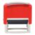 Vistreck Custom Self Inking Stamp Red Automatic Press Date Number Letter