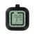 Visual Timer, 60 Minutes Countdown & Countup Timer, Digital Alarm Clock with Temperature and Humidity Monitor, 4 in 1 Multifunctional Desk Clock for Kids Study, Kitchen, Office and Home,Black