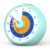 Visual Timer for Kids, 60-Minute Countdown Timer for Classroom Office Kitchen, Desk Timer Kids Time Management Tools with Silent Operation, Pomodoro Time Rainbow Pattern