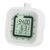 Visual timer for kids kitchen timer alarm clock countdown count-up 60 minutes shower room clock training manager time with digital thermometer hygrometer white