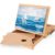 VISWIN Tabletop Easel with Storage Drawer & Palette, Adjustable Portable Beech Wood Sketch Box Table Top Easel for Painting, Desktop Travel Art Easel for Adults, Artists, Students