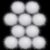 VITACREW 10 Pcs Faux Fur Pom Pom Balls for Hats, White Fur Fluffy Pompom Beanie Ball with Elastic Loop, 4 in Faux Fox Large Pompoms for Keychains Shoes Scarves Bags Charms Crafts DIY Accessories