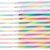 Vividcrate Three-color gradient rainbow pen spiral DIY painting glitter pastel pen set art creation gift(Pastel(6pieces))